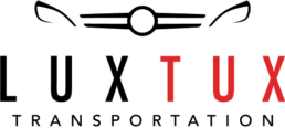 logo for LuxTux Transportation