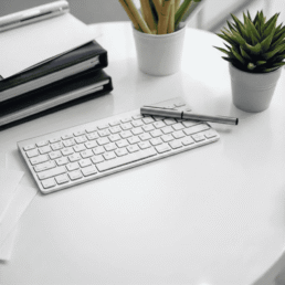 desk scene